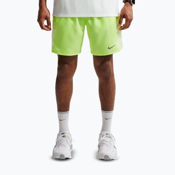 Шорти для бігу чоловічі Nike Miler Dri-Fit Brief Lined7" volt ice/barely volt