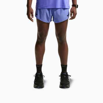 Шорти для бігу чоловічі Nike AeroSwift Dri-Fit ADV 4" sapphire/black
