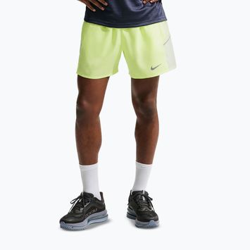 Шорти для бігу чоловічі Nike Miler Dri-Fit 2in1 5" volt ice/barely volt