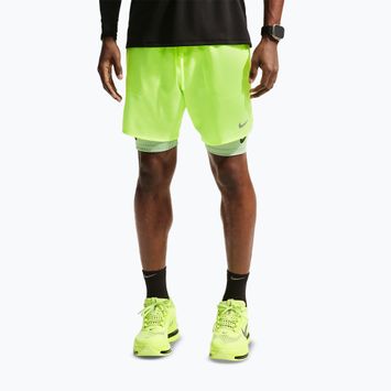 Шорти для бігу чоловічі Nike Stride Dri-Fit Brief-Lined 7" volt ice