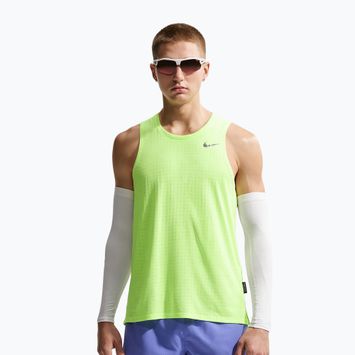 Футболка для бігу чоловіча Nike Miler Breathe volt ice