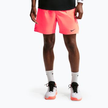 Шорти тенісні чоловічі Nike Court Dri-Fit Victory 7" hot lava/black