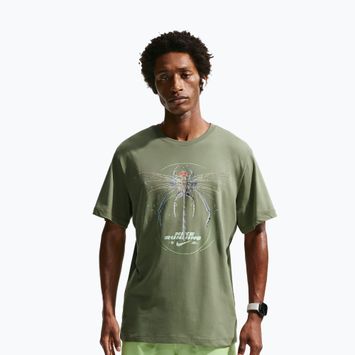 Футболка для бігу чоловіча Nike Dri-Fit Running silver sage