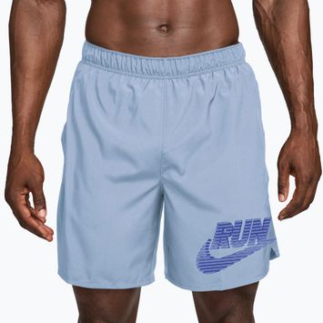 Шорти для бігу чоловічі Nike Challenger Dri-Fit Brief-Lined 7" hydrogen blue/lapis