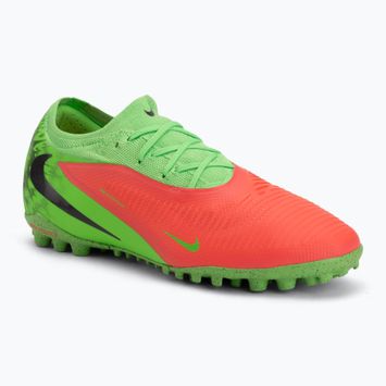 Кросівки футбольні чоловічі Nike Phantom 6 Low Pro Erling Haaland TF hot punch/green strike/black