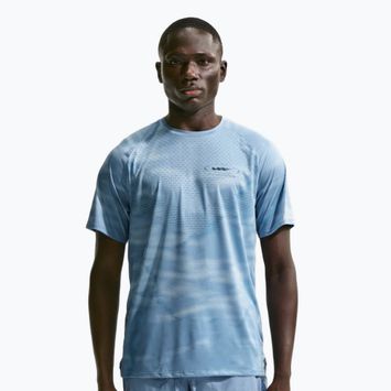 Футболка для бігу чоловіча Nike Stride Dri-Fit ADV work blue/light armory blue/aegean storm