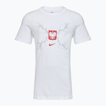 Футболка футбольна чоловіча Nike Graphic Poland white