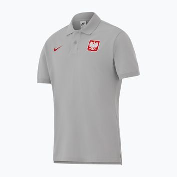Футболка футбольна чоловіча Nike Sportswear Poland Polo Matchup PQ wolf grey