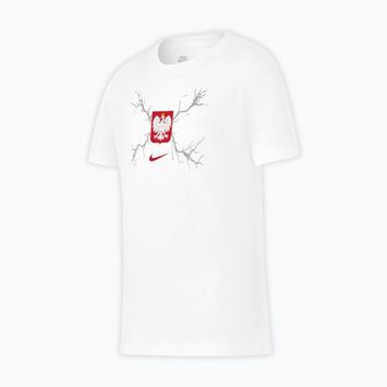 Дитяча футбольна футболка Nike Graphic Poland біла