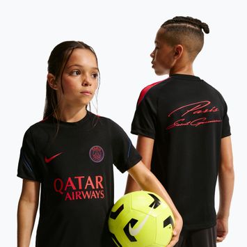 Футболка футбольна дитяча Nike Paris Saint-Germain Strike Dri-Fit black/hyper royal/global red/global red