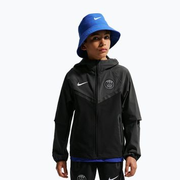 Дитяча футбольна куртка Nike Paris Saint-Germain Tech Full Zip black/anthracite/white