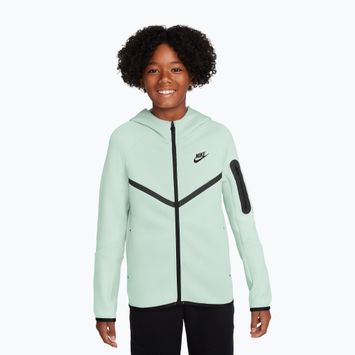 Кофта дитяча Nike Sportswear Tech Fleece Full Zip barely green/black/black