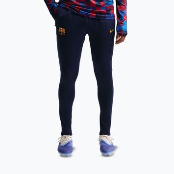 Штани футбольні чоловічі Nike FC Barcelona Strike Dri-Fit blackened blue/noble red/yellow