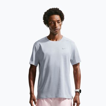 Футболка для бігу чоловіча Nike Miler Dri-Fit UV grey fog/particle grey
