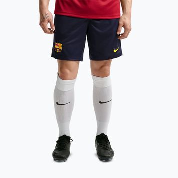 Шорти футбольні чоловічі Nike FC Barcelona Strike blackened blue/noble red/mineral yellow