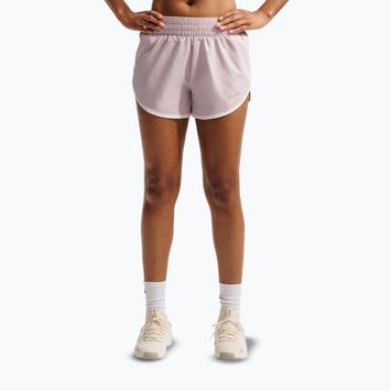 Шорти для тренувань жіночі Nike One Woven Brief-Lined platinum violet/sail