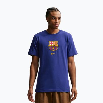 Футболка чоловіча Nike FC Barcelona Soccer deep royal blue