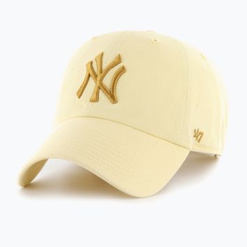 Кепка 47 Brand MLB New York Yankees CLEAN UP butter