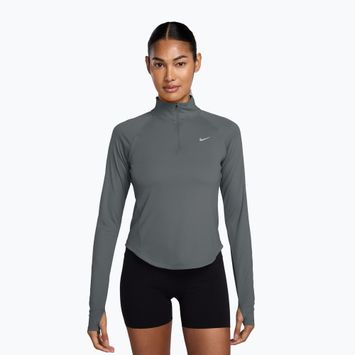 Кофта для бігу жіноча Nike Tempo Dri-Fit 1/4 Zip cool grey