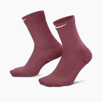 Шкарпетки Nike Run Midweight Crew pink smoke/pink rise/white
