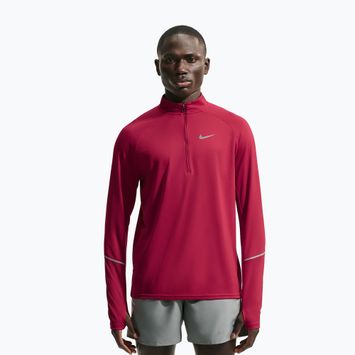 Кофта для бігу чоловіча Nike Miler Dri-Fit UV 1/2 Zip tough red