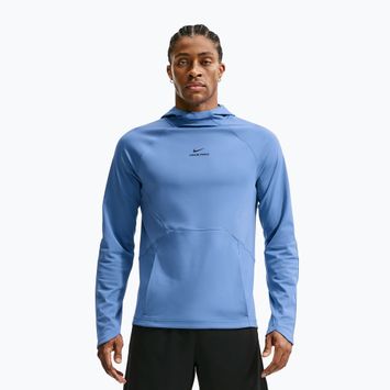 Кофта тренувальна чоловіча Nike Pro Indigo Storm/Black