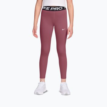 Легінси дитячі Nike Pro pink smoke/white