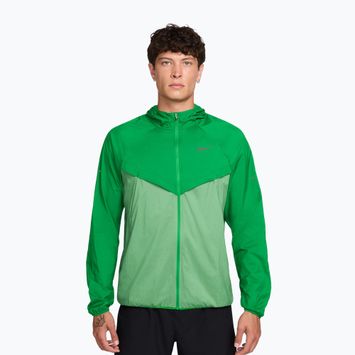 Куртка для бігу чоловіча Nike Stride green spark