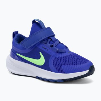 Взуття дитяче Nike Star Runner 5 racer blue/midnight navy/illusion green