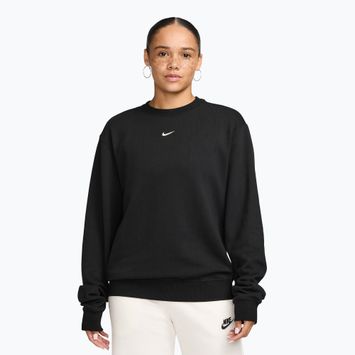 Кофта жіноча Nike Studio Fleece Lightweight total black/sail
