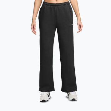 Штани жіночі Nike Studio Fleece total black/sail