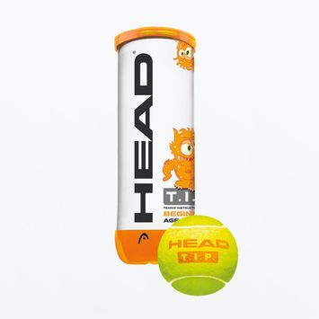 Тенісні м'ячі дитячі HEAD Tip 3 шт. оранжево-жовті 578123
