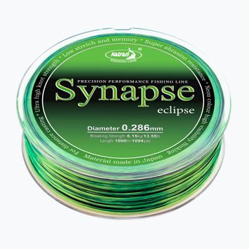 Волосінь коропова Katran Synapse Eclipse зелено-чорна