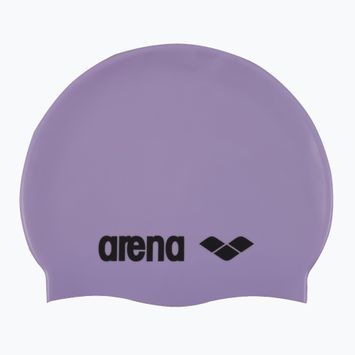 Силіконова шапочка для плавання Arena Classic парма/чорна