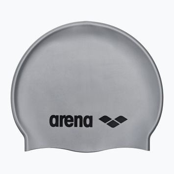 Шапочка для плавання дитяча arena Classic Silicone Jr silver/black
