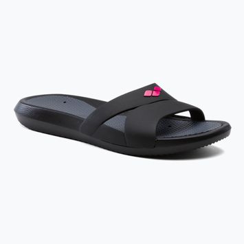 Шльопанці жіночі arena Nina black/dark grey/black