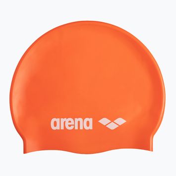 Шапочка для плавання arena Classic Silicone orange