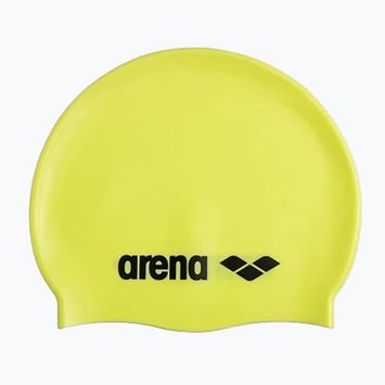 Шапочка для плавання arena Classic Silicone light yellow