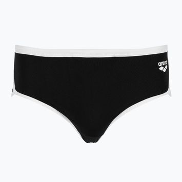Чоловічі плавки Icons Icons Swim з низькою талією короткі суцільні чорно-білі плавки