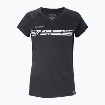 Футболка тенісна жіноча Tecnifibre Airmesh чорна 22LAF2 F2