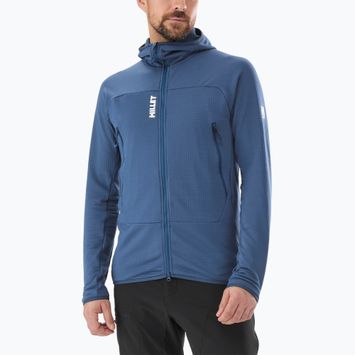 Кофта чоловіча Millet Fusion Grid Hoodie dark denim