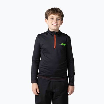 Кофта лижна дитяча Rossignol Hero Warm Stretch black