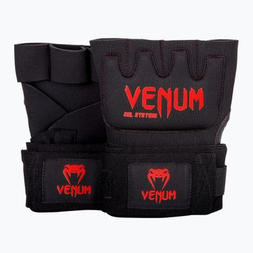 Рукавиці внутрішні Venum Gel Kontact Quick Wraps black/red