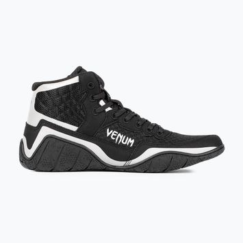 Кросівки боксерські Venum Elite Wrestling black/sand