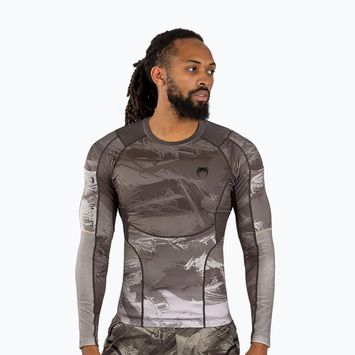 Кофта чоловіча Venum Electron 3.0 Rashguard sand