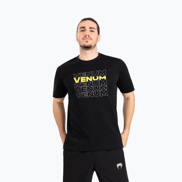 Футболка чоловіча Venum Vertigo black/yellow