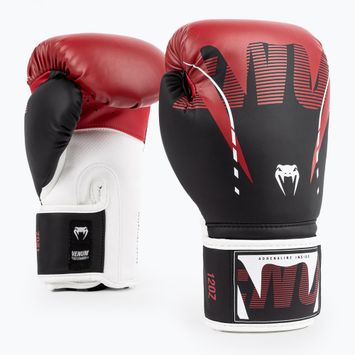 Рукавиці боксерські Venum Adrenaline Boxing black/red