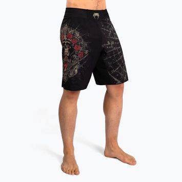 Шорти для тренувань чоловічі Venum Santa Muerte 5.0 Men’S Fight Shorts deep black/gold