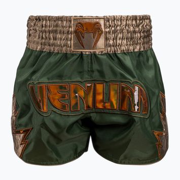 Шорти для тренувань чоловічі Venum Inferno Muay Thai khaki/bronze