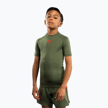 Футболка для тренувань дитяча Venum Contender Rashguards Jr khaki